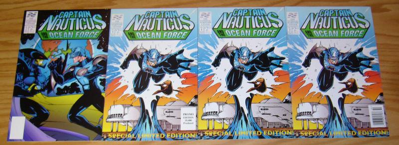 Captain Nauticus & Ocean Force #1-2 VF/NM complete set NATIONAL MARITIME CENTER 