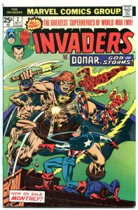 The Invaders #2 1970- Marvel Bronze Age- 1st Brain Drain VF+