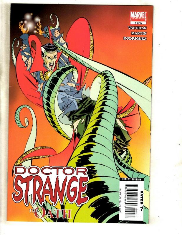 7 Marvel Comics Doctor Strange Oath 1 2 3 4 5 + X-Men Wizard + Avengers Inv. CJ3