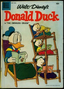 Donald Duck #56 1957- Dell comics- Walt Disney