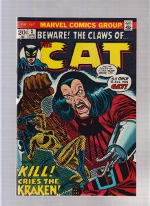 Cat #3 - Buckler & Romita Cover Art (8.0/8.5) 1973
