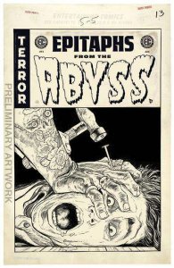 Epitaphs From the Abyss #2D VF/NM ; Oni | EC Terror 1:20 Variant