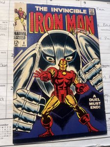 Iron Man # 8 - Origin of Whitney Frost (Madame Masque) VG