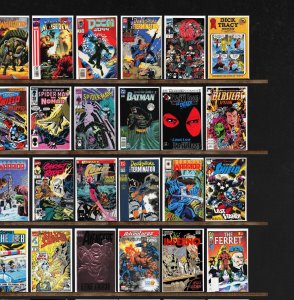 Huge Lot 150+ Comics with Eternal Warrior, Silver Surfer & More!