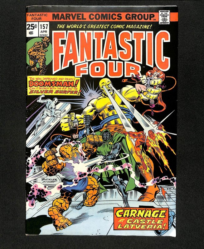 Fantastic Four #157 Doctor Doom Silver Surfer!