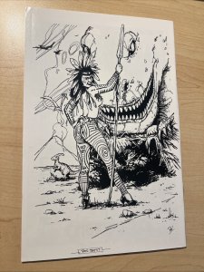 Dino-Betty #1 ~ 1993 Conquest Comics - Bettie Page - Rare