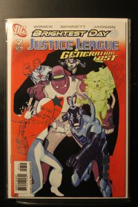Justice League: Generation Lost #7 Cliff Chiang Cover (2010)