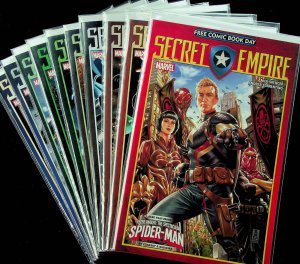 Secret Empire #1-10 (Apr-Aug 2017, Marvel) - 10 comics - Near Mint