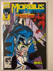 Morbius The Living Vampire #4 Spider-Man appearance 6.0 (1993)