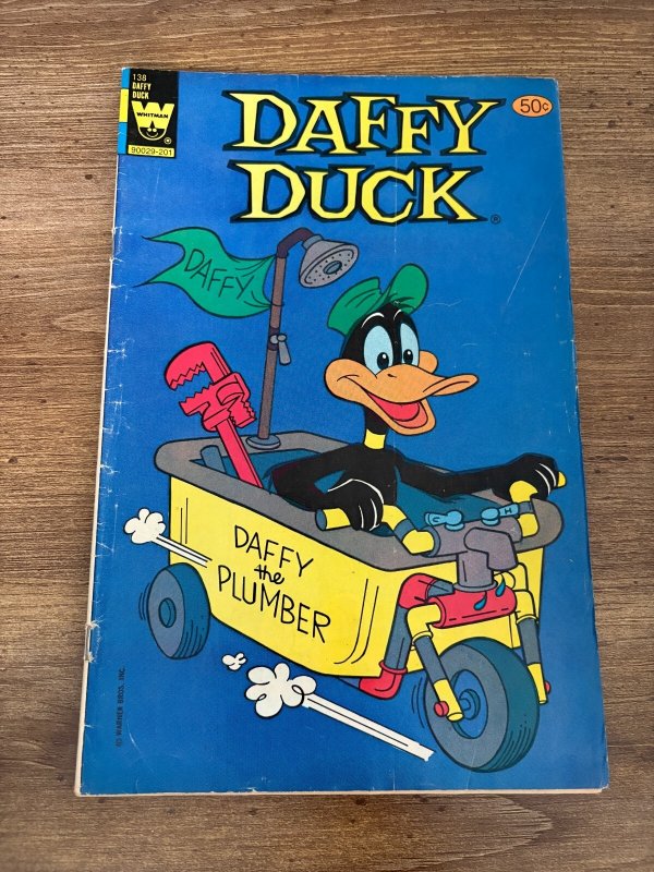 Daffy Duck # 138 FN- Whitman Gold Key Comic Book Looney Tunes 9 TS6