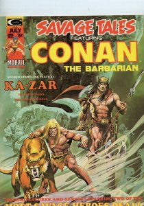 Savage Tales #5 (1974)Comic Book Mag FN- 5.5