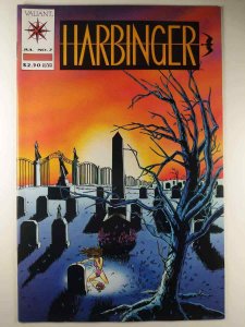 Harbinger #7 VF+ 1992 Valiant Comics C53A