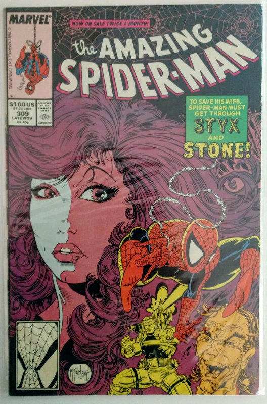 The Amazing Spider-Man #309 (VF+)(1988)