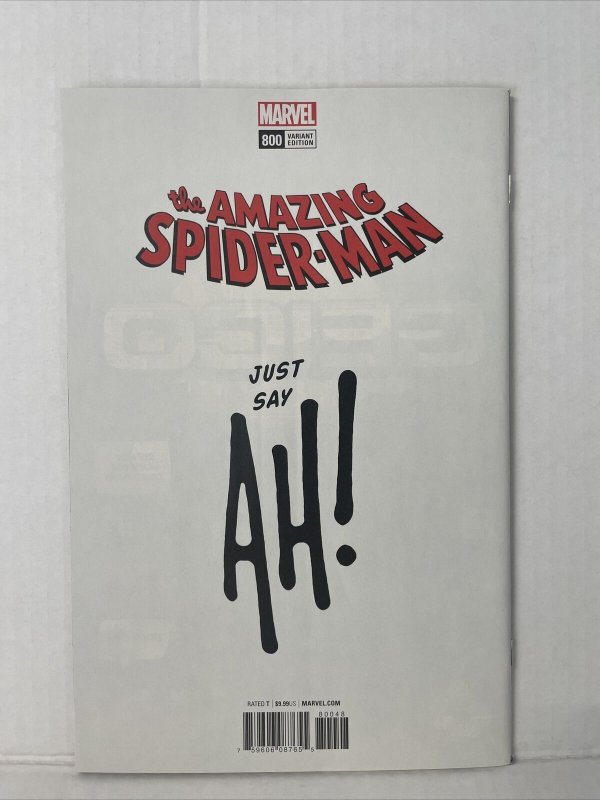 Amazing Spiderman #800 Mary Jane Variant 1st Red Goblin