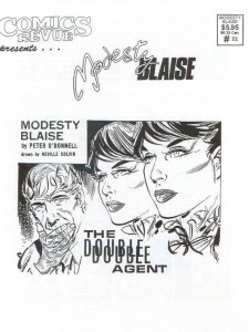 Comics Revue Presents Modesty Blaise #22 VF ; Comics Interview |