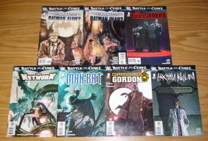 Batman: Battle For The Cowl one-shots set (7) VF/NM arkham asylum - man-bat lot