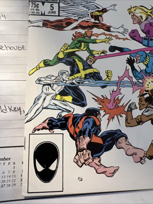 X-Factor #5 - 1st cameo appearance (shadow only) of Apocalypse