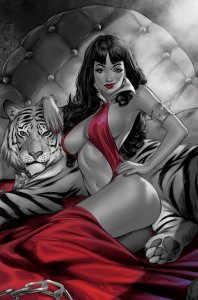Vampirella (3rd Series) #673N VF/NM ; Dynamite | FOC 1:7 Variant Virgin Tiger