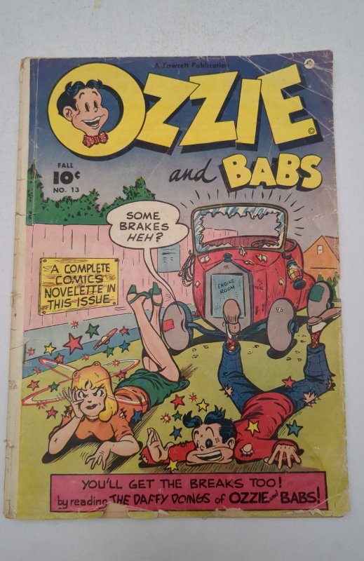 Ozzie And Babs #13 (Fall 1949 Fawcett)