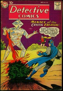 DETECTIVE COMICS #272 1959 BATMAN ROBIN CRYSTAL CREATUR VG