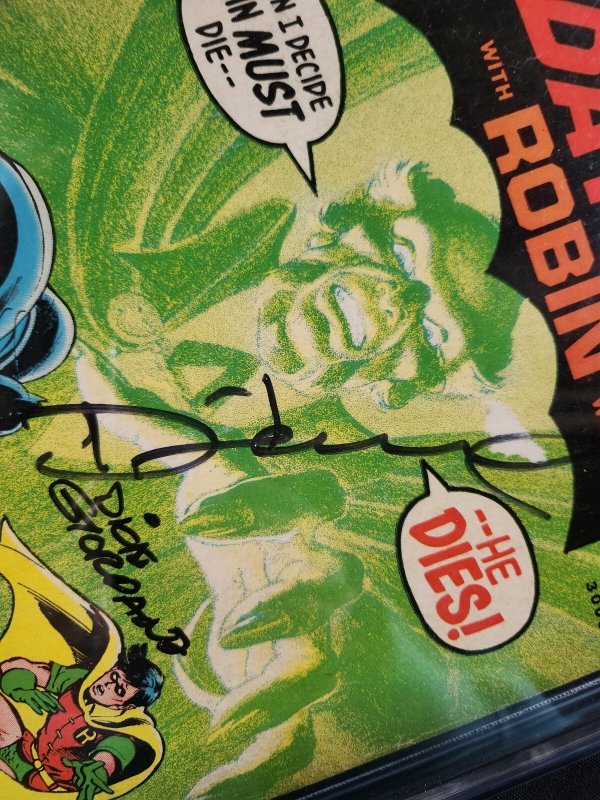 Batman #232 - Signed N. Adams, D. Giordano, D. O'Neil / KEY (CGC 3.0) 1971