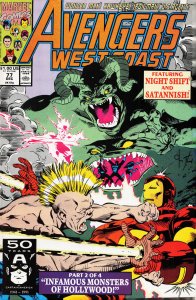 Avengers West Coast #77 (1991) West Coast Avengers / Avengers West Coast