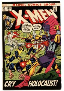 X-MEN #74 1972- COMIC BOOK-Marvel-Bronze-Age
