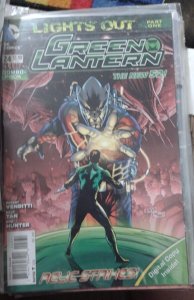 GREEN LANTERN # 24  2013 DC the new 52  RELIC STRIKES LIGHTS OUT COMBO PACK VAR