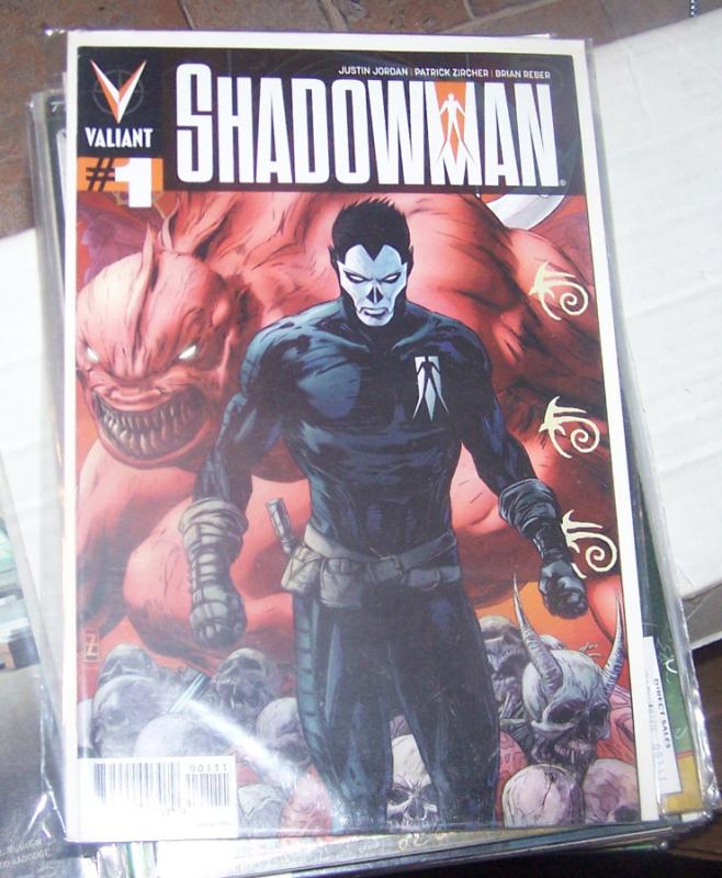 Shadowman #  1 2012  Valiant VARIANT COVER jack bonaface