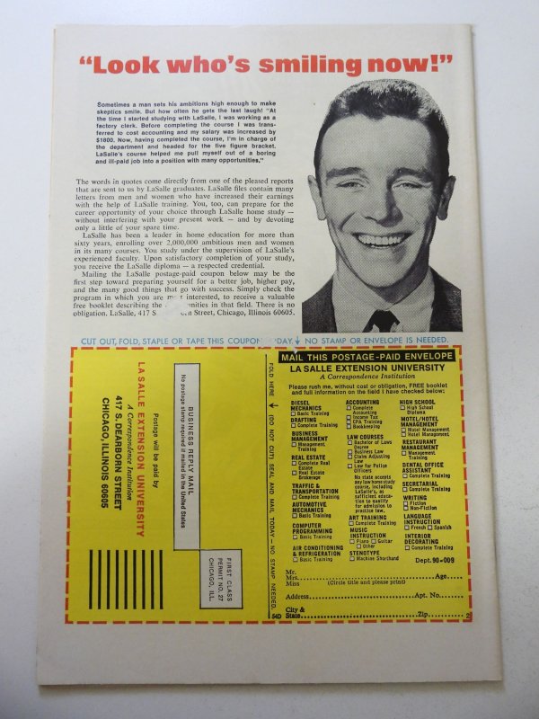 Daredevil #102 (1973) VG+ Condition tape pull bc