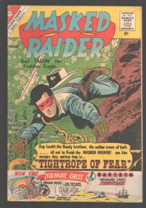 Masked Rider #28 1961-Charlton-Pete Morisi cover & story art-Wild Bill Hickok...