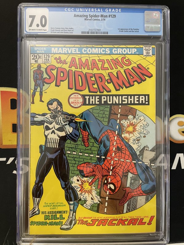 The Amazing Spider-Man #129 (1974) CGC 7.0