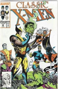 Classic X-Men #30 Direct Edition (1989)