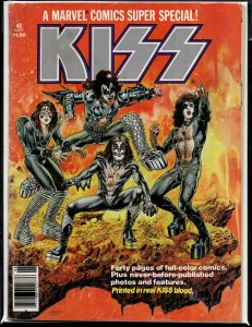 Marvel Comics Super Special #1 (1977) Kiss