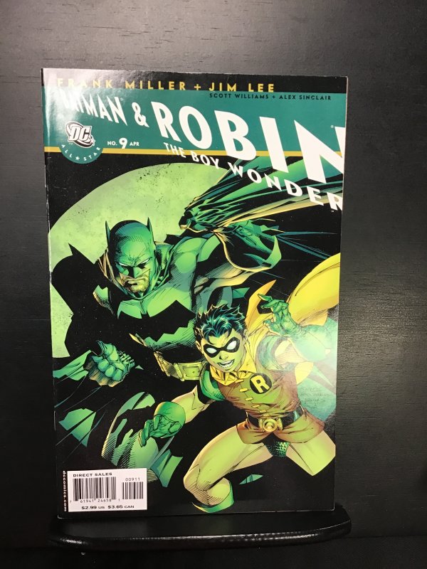 All Star Batman & Robin, The Boy Wonder #9 Jim Lee / Scott Williams Cover (2008)