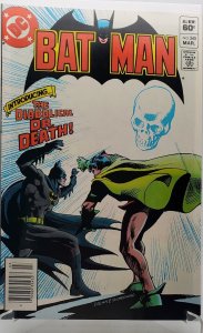 Batman #345 (1982) Dr. Death Newsstand Variant NM