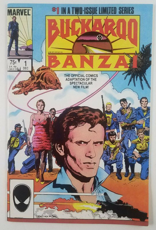 Buckaroo Banzai - Movie Adaptation 1984 Full Set 2 issue Mini Series