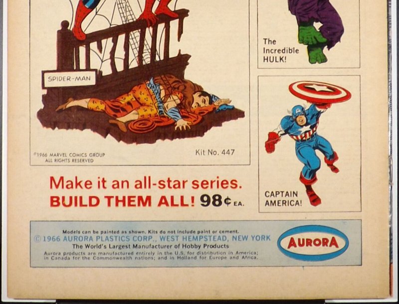 FANTASTIC FOUR #58 Marvel Comics 1967 Doctor Doom Silver Surfer VF- MCU 