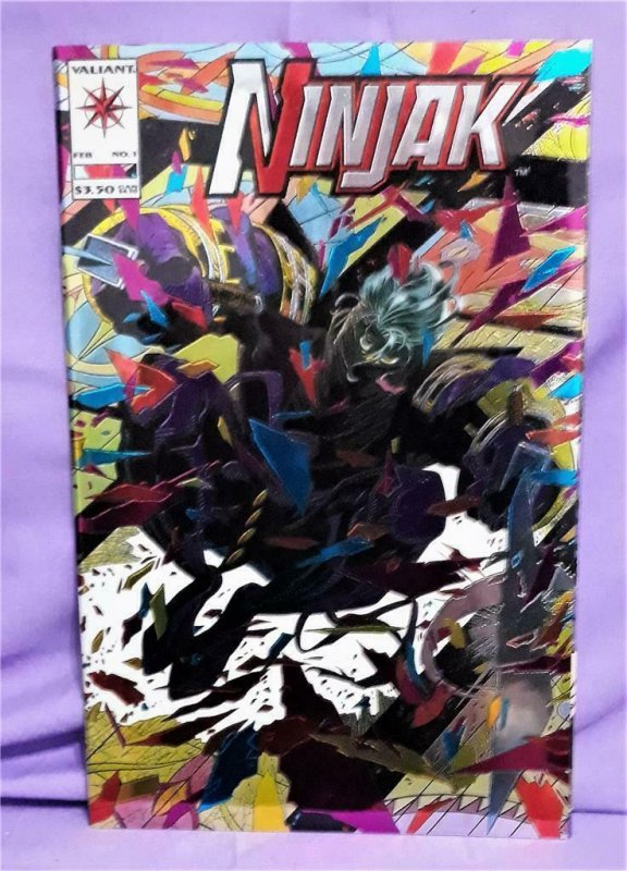 Ninjak #1 VALIANT COMICS Nineties 2-Pack Harbinger #12 (Acclaim, 1992-1994)!