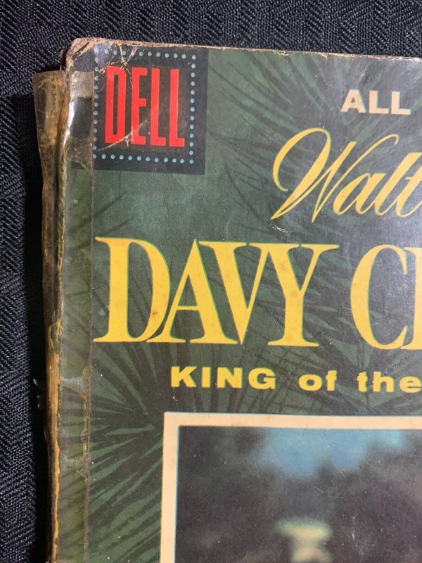 1955 Walt Disney's DAVY CROCKETT King of the Wild Frontier #1 P/G 1.5 Dell Comic