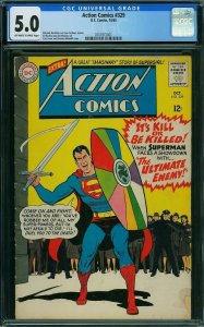 Action Comics #329 (1965) CGC 5.0 VGF