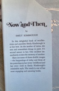 Now and then, Kimbro, 1972 first ED