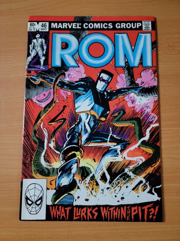 Rom Spaceknight #46 Direct Market Edition ~ NEAR MINT NM ~ 1983 Marvel Comics