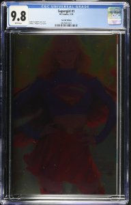 SUPERGIRL #1 DC COMICS 2025 ARTGERM FOIL VARIANT CGC 9.8 NM