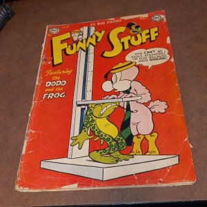 Funny Stuff 61 dc comics 1951 golden age dodo and frog funny animal batman 65 ad