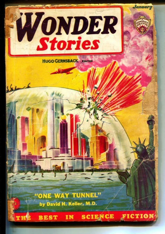 Wonder Stories-Pulps-1/1935-Hugo Gernsbuck-Edmund Hamilton