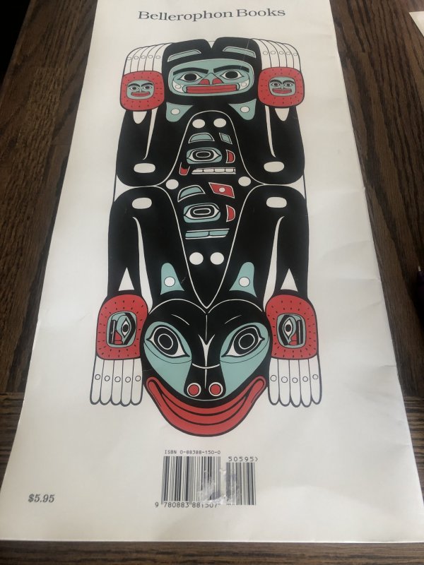 Totem poles to color&cut out Vol.2 Tlingit 8x17 Unmarked
