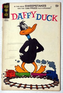 Daffy Duck #60 Fine November 1969 Abraided on Upper Corner of Spine