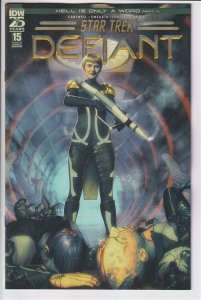 STAR TREK DEFIANT (2022 IDW) #15 CVR A UNZUETA