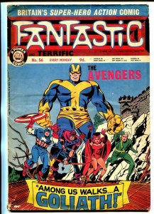 Fantastic #56 1966-foreign comics-Avengers-Thor-X-Men-Dr Strange-VG